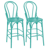Bistro Barhocker Holzsitz- lackiert RAL grün Töne unter Esszimmer > Stühle > Barstühle & Barhocker