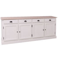 Esszimmer Sideboard - Eichenplatte shabby chic - antik look