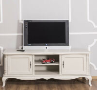 Graues TV Sideboad Shabby Chic