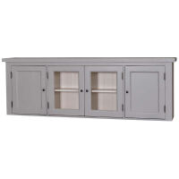 Grosser Hngeschrank Glas shabby chic