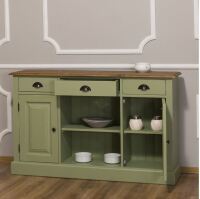 Grnes Sideboard Shabby Chic