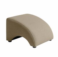 Hocker Brandford Flachgewebe (Leinenoptik) sahara