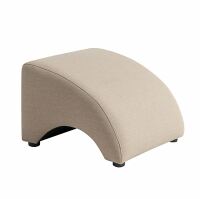 Hocker Brandford Flachgewebe (Leinenoptik) sand