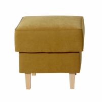 Hocker Lorris Veloursstoff mais