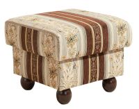 Hocker Monarch Chenille braun