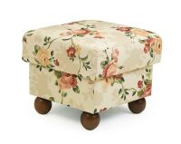 Hocker Monarch Flachgewebe multi