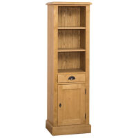 Landhaus Hochschrank mit Regalfchern shabby chic - antik look