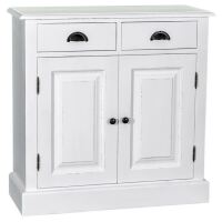 Landhaus Kommode 2 Schubladen shabby chic - antik look unter Bro > Kommoden & Sideboards