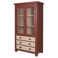 Landhaus Kchenschrank mit Schubladen shabby chic - antik look
