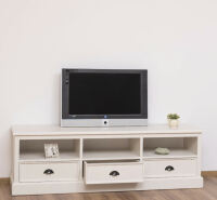 Landhaus TV Sideboard Cremeweiss