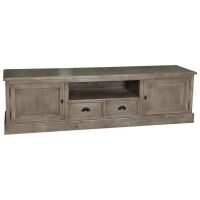 Landhaus TV-Sideboard - Eichenplatte shabby chic - antik look