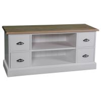 Landhausstil TV-Sideboard - Eichenplatte Konfigurator alles frei whlbar