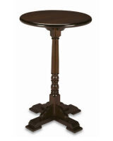 Runder Bistro Stehtisch mit Sulenfuss 68 cm