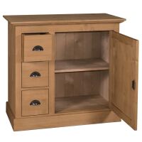 Rustikale Massivholz Kommode braun gewachst unter Bro > Kommoden & Sideboards