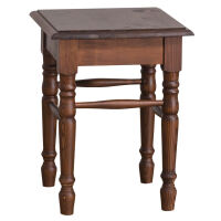 Rustikaler Hocker natur (unlackiert)