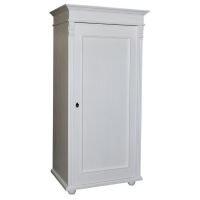 Schmaler romantischer Kleiderschrank im Landhausstil shabby chic - antik look unter Diele-Flur > Schrnke & Kommoden