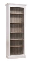 Schmales Bcherregal im Landhausstil shabby chic - antik look