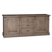 Sideboard Salzburg in Landhausoptik - Eichenplatte shabby chic - antik look