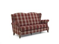Sofa Verita - 2-5-Sitzer Flachgewebe rot