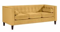 Vintage 3-Sitzer Sofa Jeronimo Samtvelours mais
